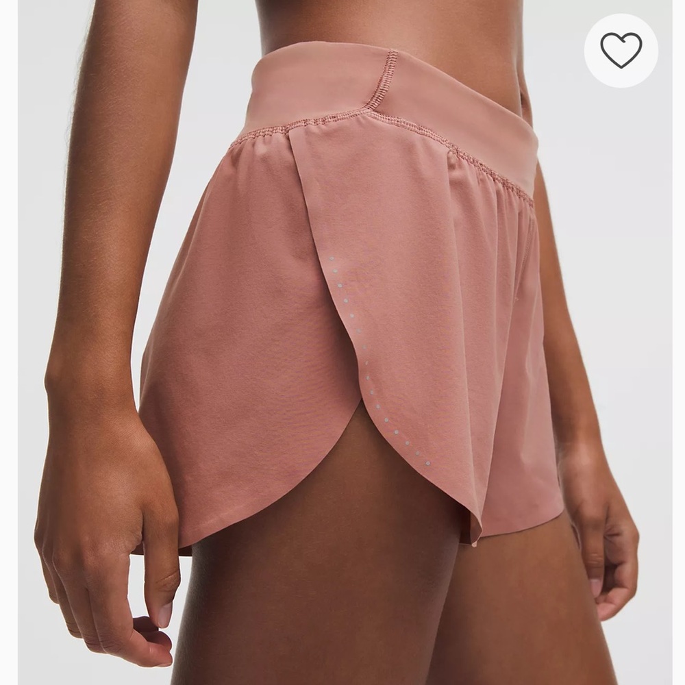 Lululemon Fast and Free High-Rise Classic-Fit Split Short 3" NWT